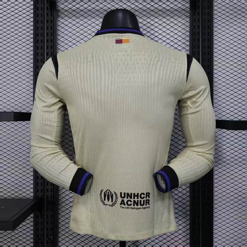 Maillot FC Barcelone extérieur manches longues 2025-26